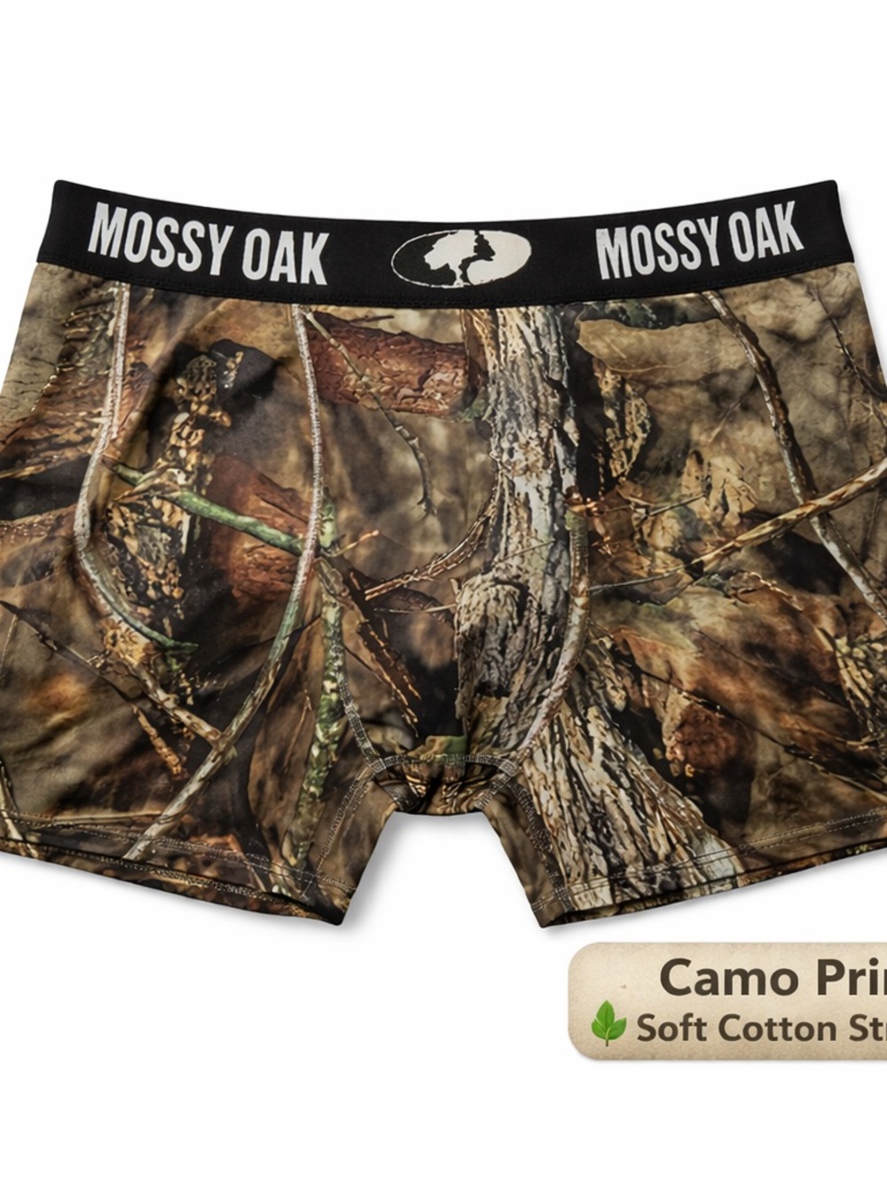 Mossy Oak Camo Boxer Briefs 2 Pack Small NWT - Picture 3 of 4